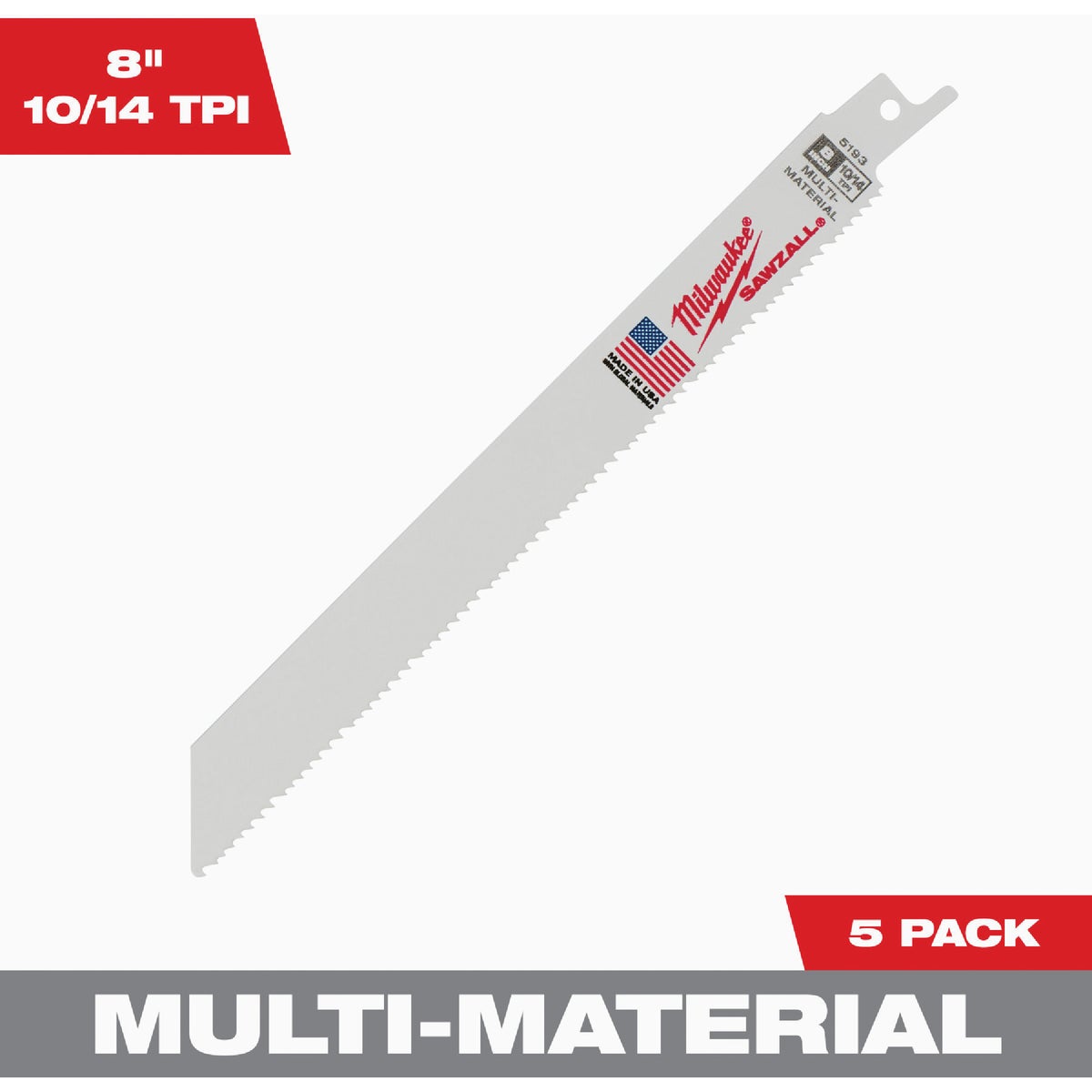 8X5/8X.035 SAWZALL BLADE - 48005193 by Milwaukee Accessory