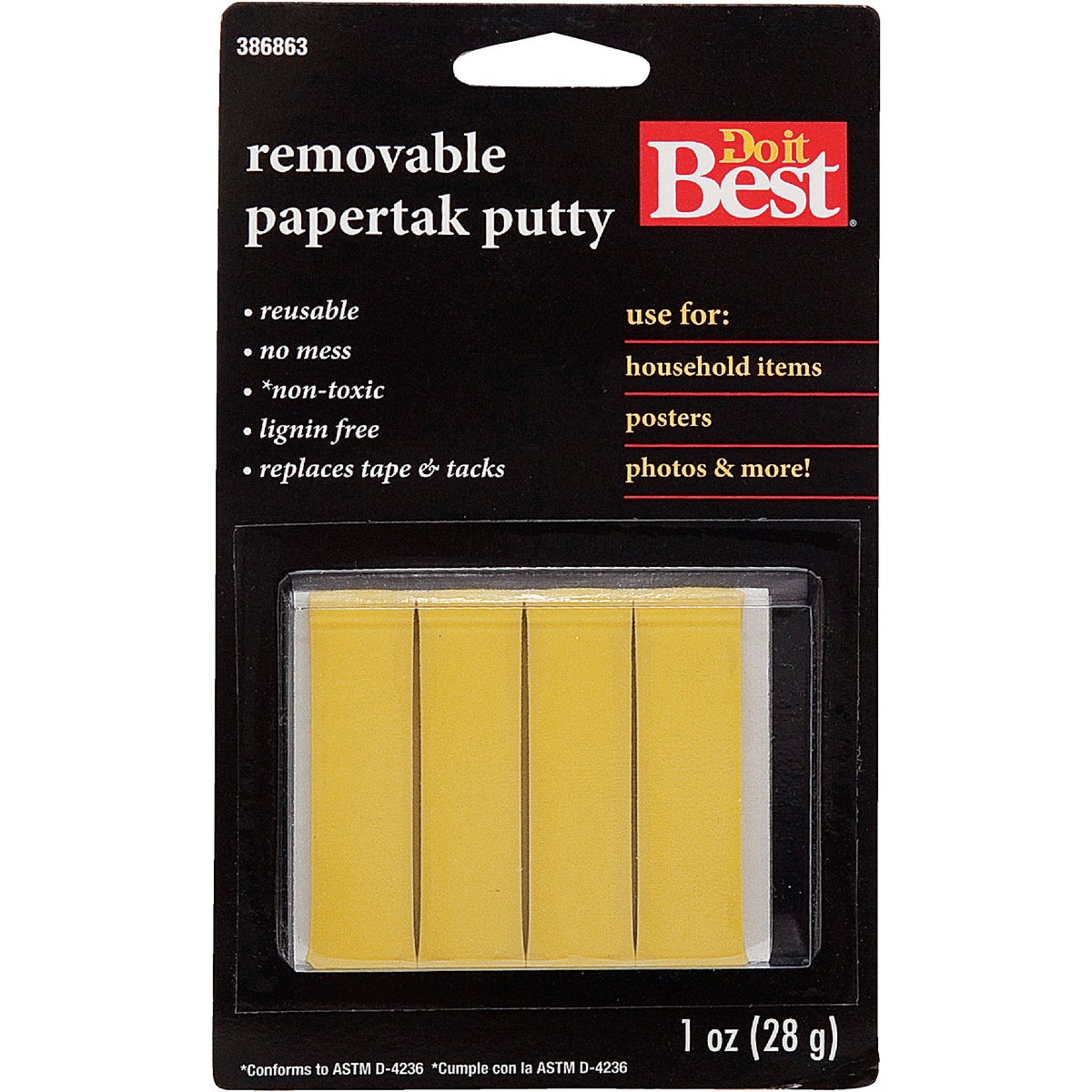 1OZ PAPERTAK PUTTY - 386863 by Pacer Technology