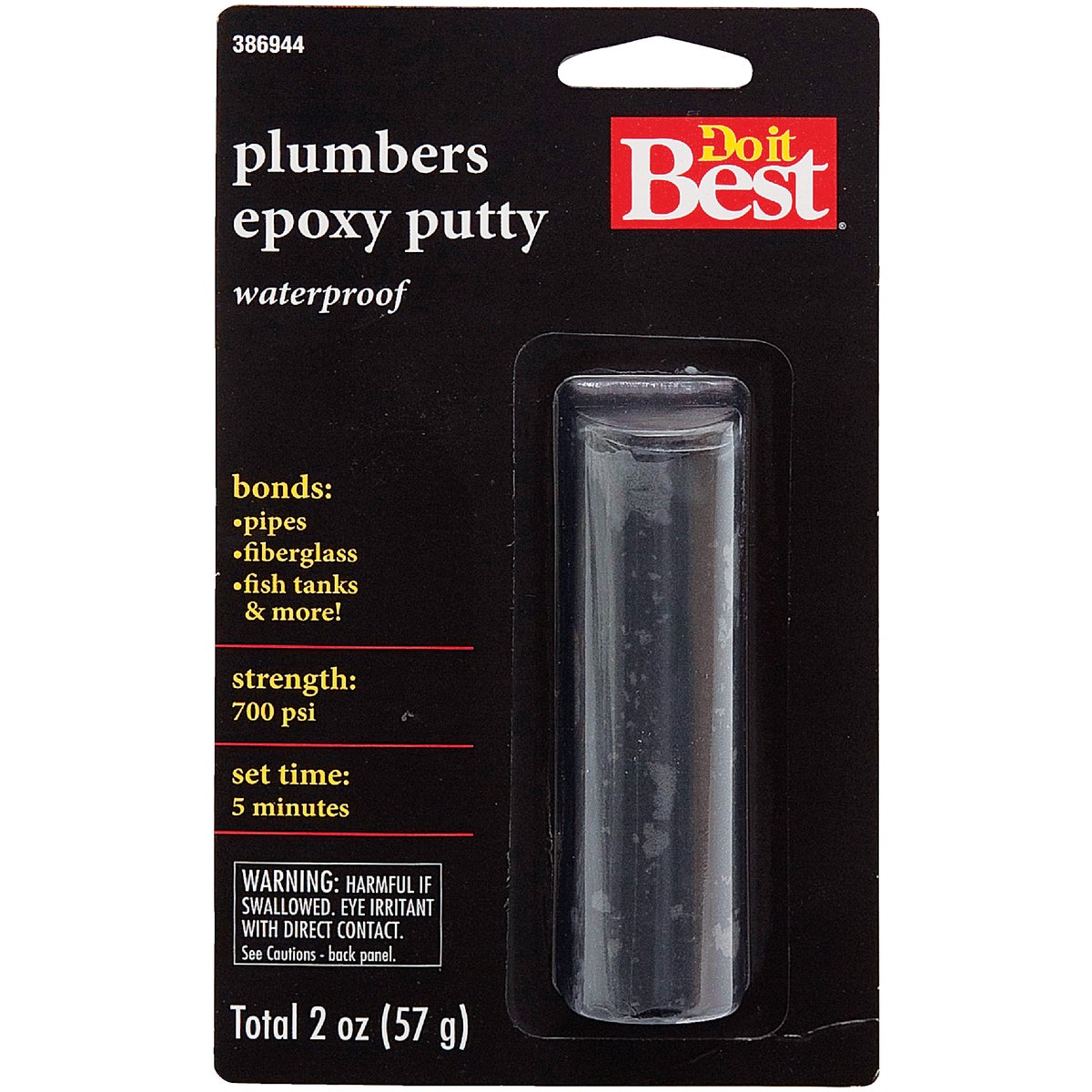 2OZ PLUMBER EPOXY PUTTY - 386944 by Pacer Technology