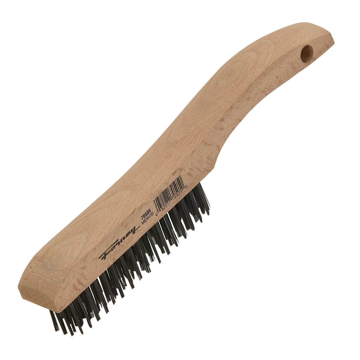 SHOE HANDLE WIRE BRUSH - 70505 by Forney Industries