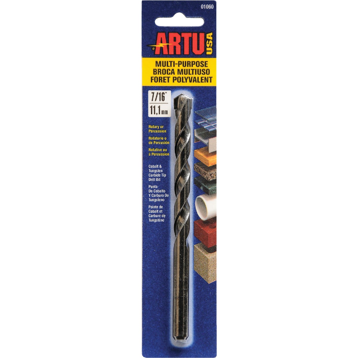 7/16" MULTIPURPOSE BIT - 01060 by Artu Usa Inc