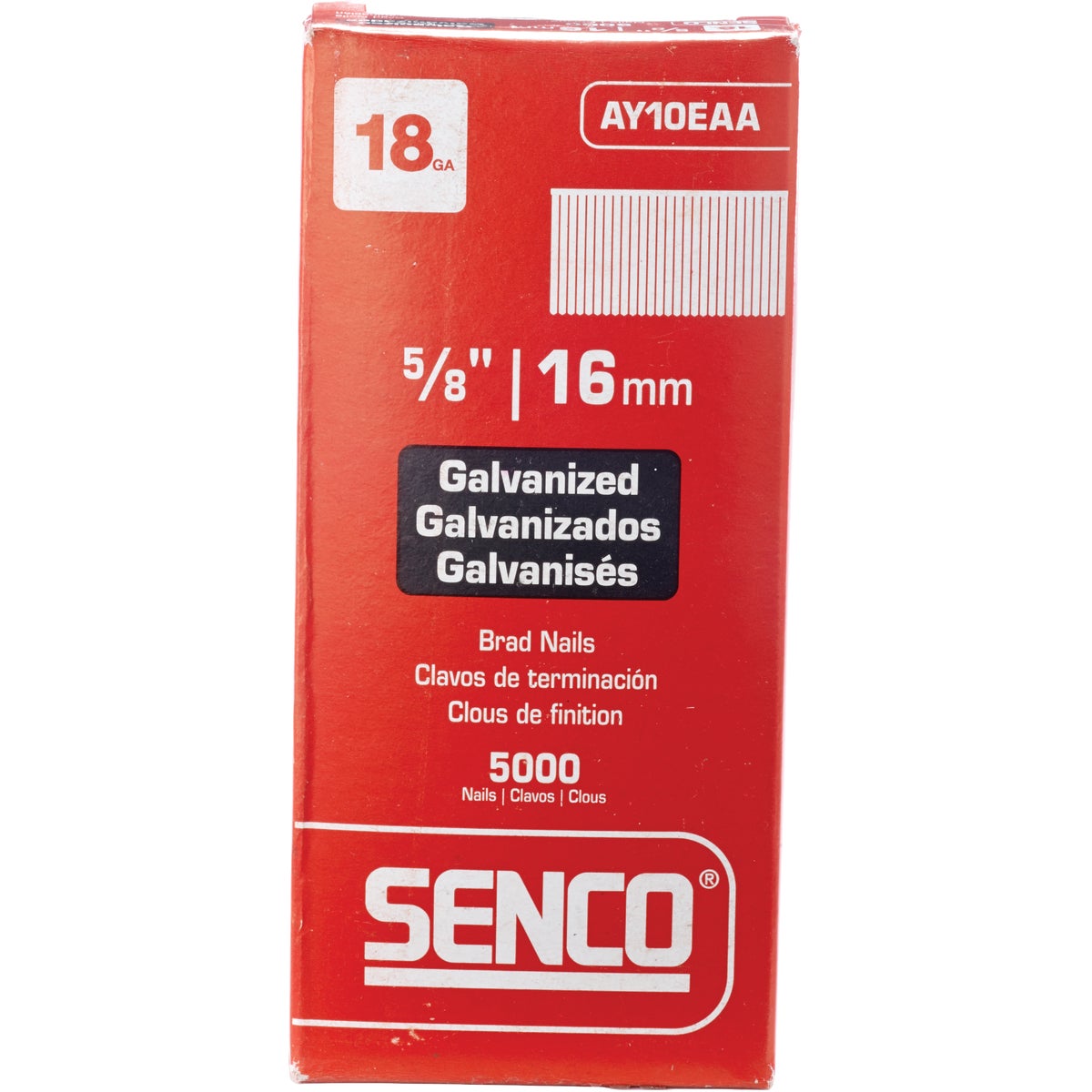 5/8" 18GA BRAD - AY10EAA by Senco Brands