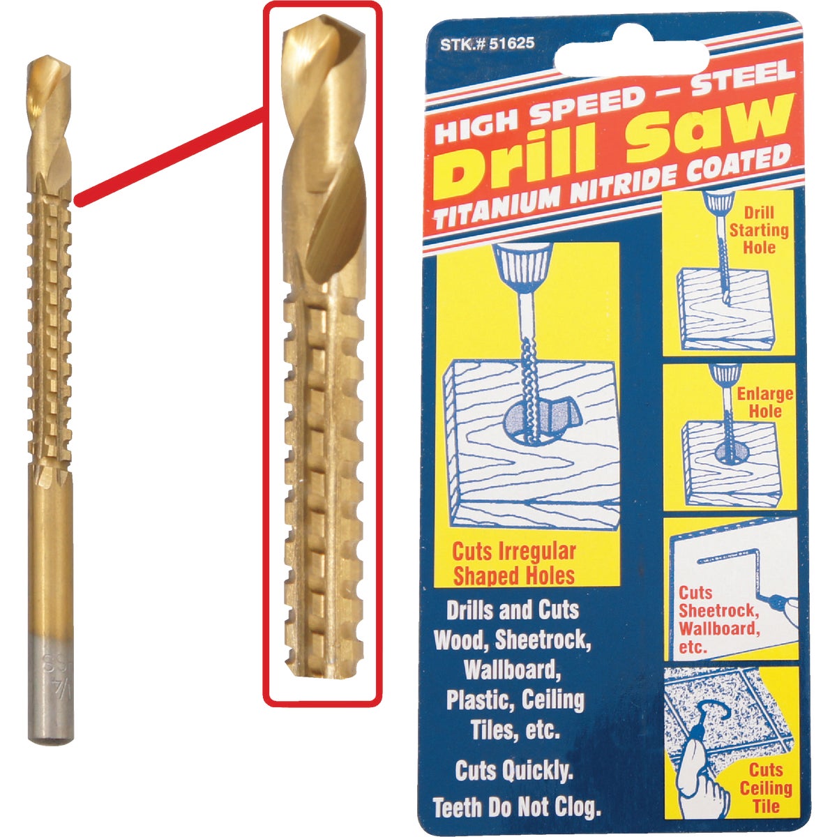 TITANIUM DRILL SAW BIT - 51625 by Bwt Inc