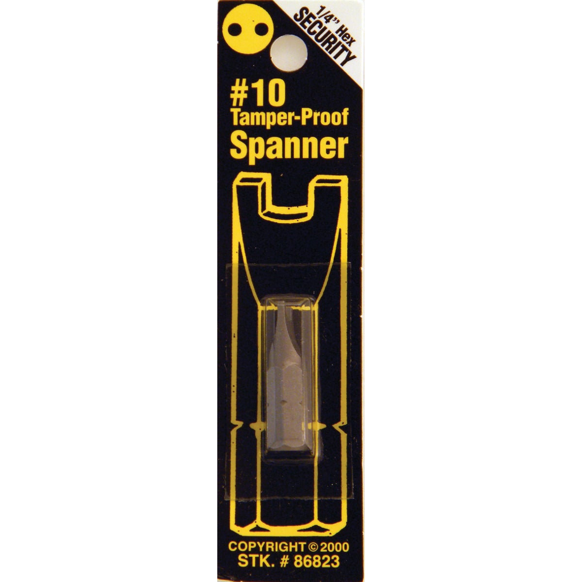 #10 SPAN SECURITY BIT - 86823 by Bwt Inc