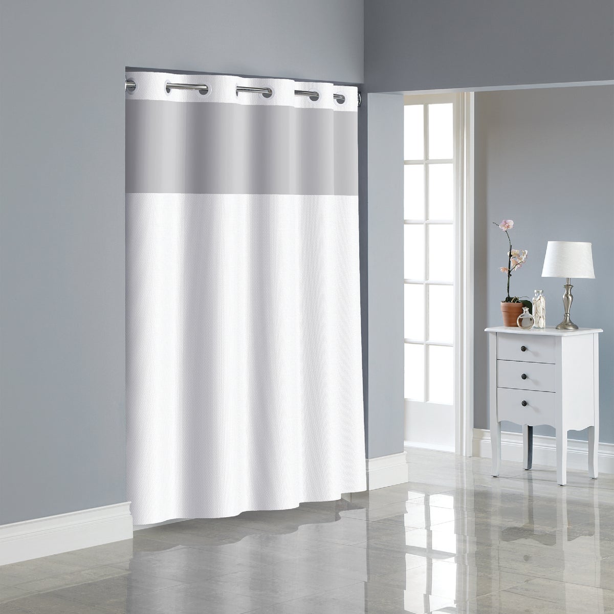 HOOKLESS CURTAIN/LINER - RBH40MY231 by Swing A Way Mfg Co