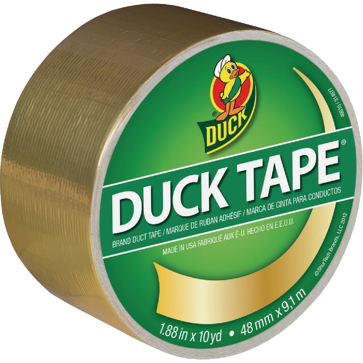 GOLD METALLIC DUCK TAPE - 280723 by Shurtech