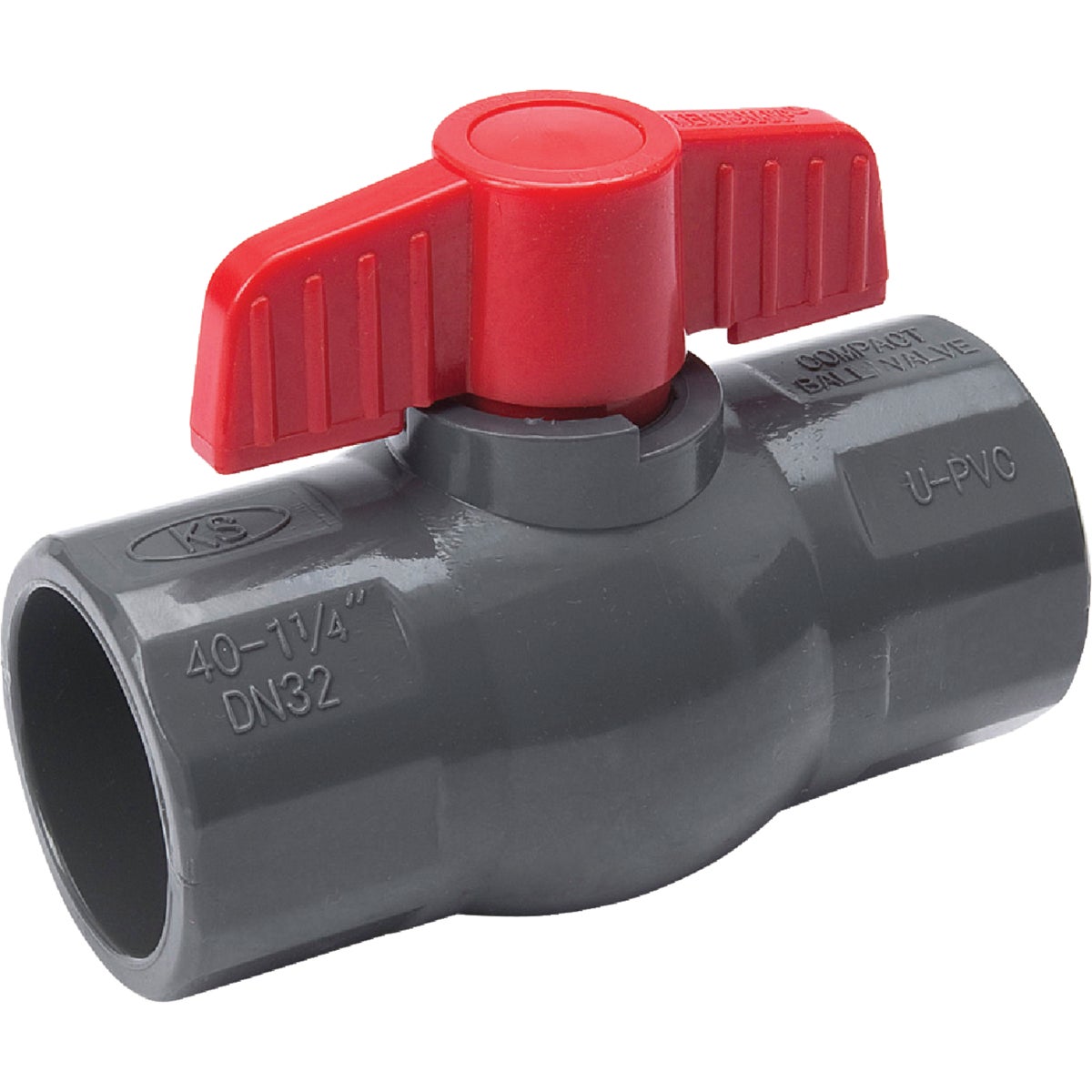 1-1/4" PVC BALL VALVE - 107-606 by Mueller B K