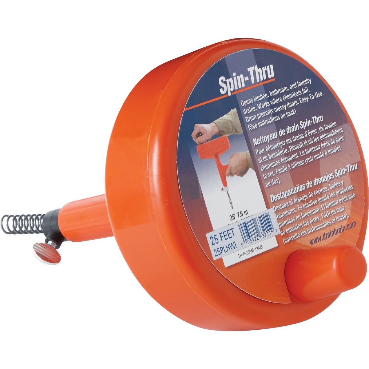 25' DRAIN PIPE AUGER - 25PLHWI by Gen Wire Spring Co