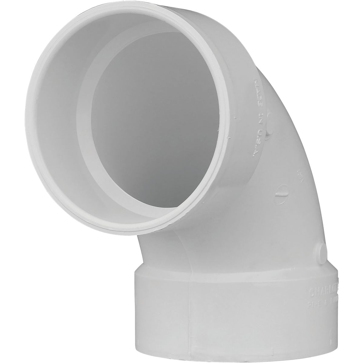4"90D DWV SANITARY ELBOW - 72840 by Genova Inc  Pvc Dwv