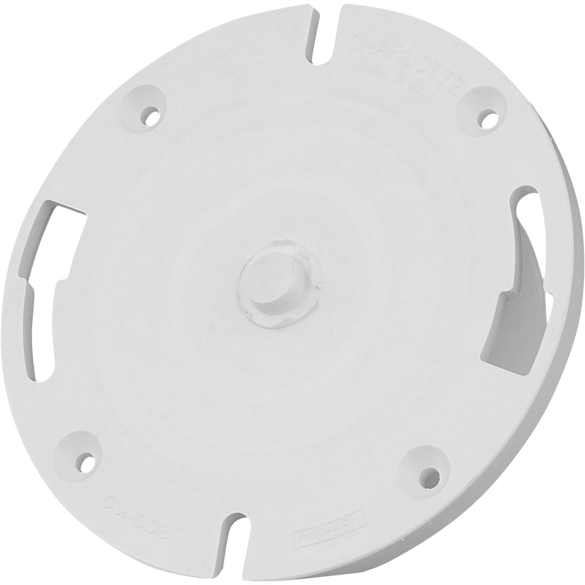 4"HUB K/O PVC CL FLANGE - 886-4PT by Sioux Chief Mfg