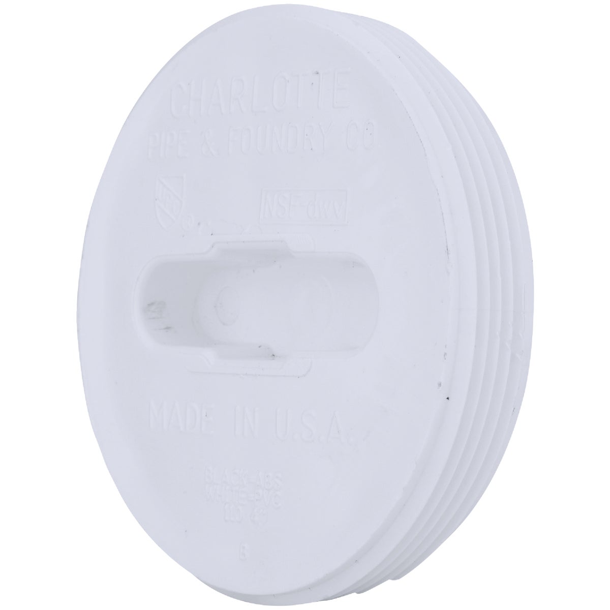 4" TOE-SAVER FLOOR PLUG - 71854 by Genova Inc  Pvc Dwv