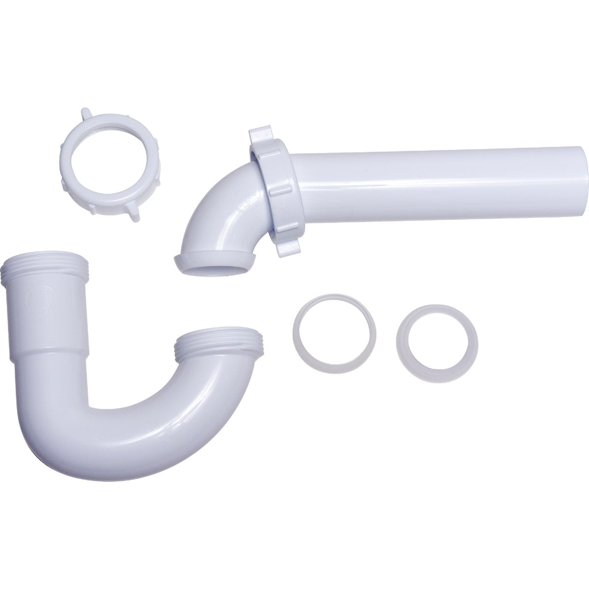 1-1/2 WHT PLASTIC P-TRAP - 410852 by Plumb Pak/keeney Mfg