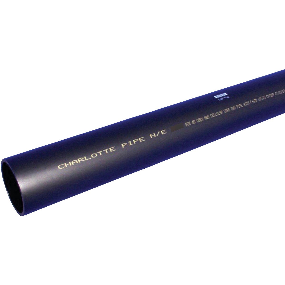 4"X10' DWV CC ABS PIPE - ABS 3400 0600HC by Charlotte Pipe