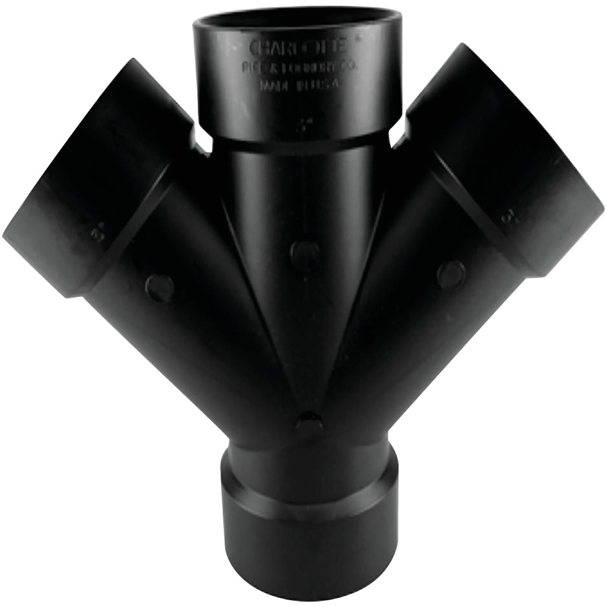 3" ABS DOUBLE WYE - 83430 by Genova Inc  Abs