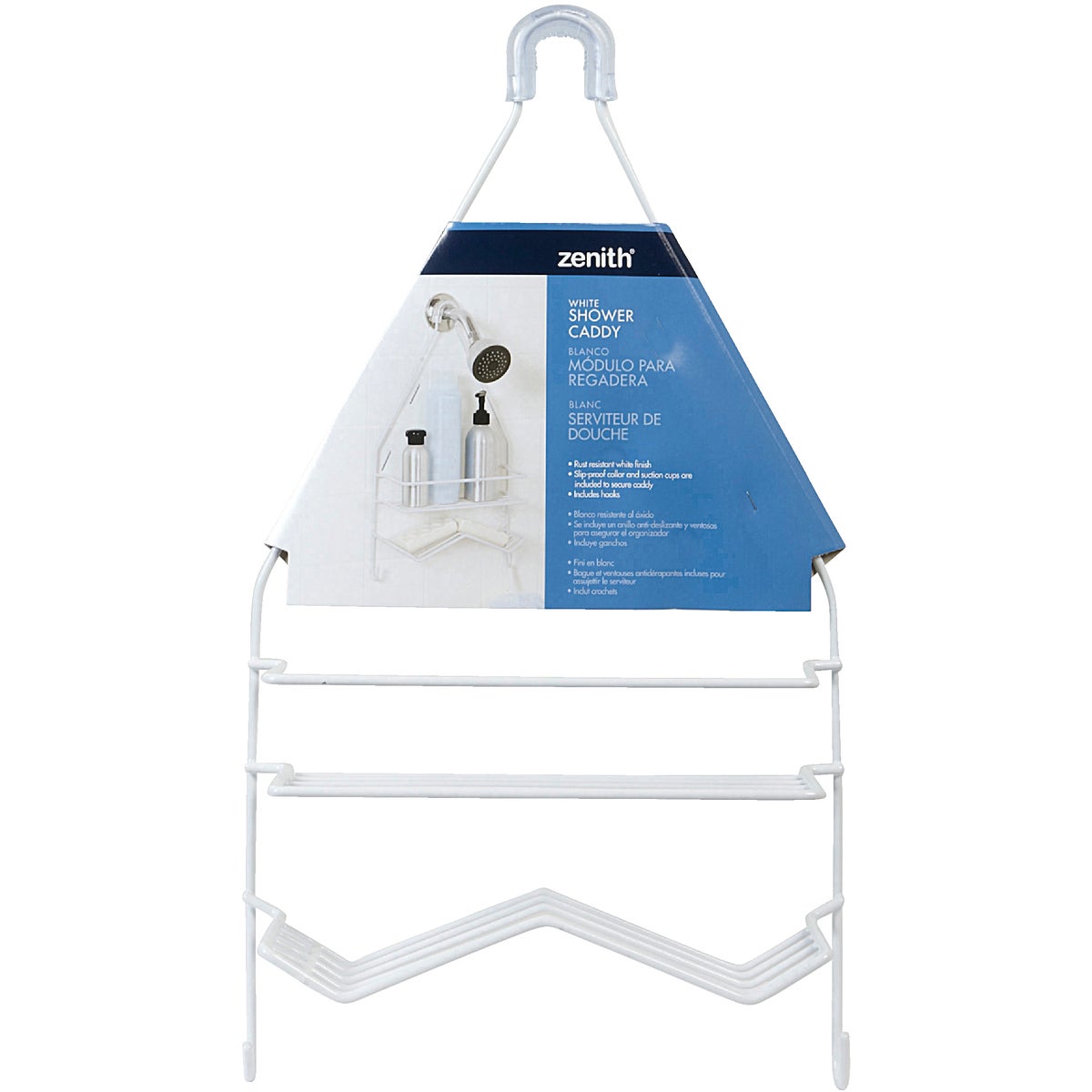 LARGE SHOWER CADDY - 7518W by Zenith Prod Corp