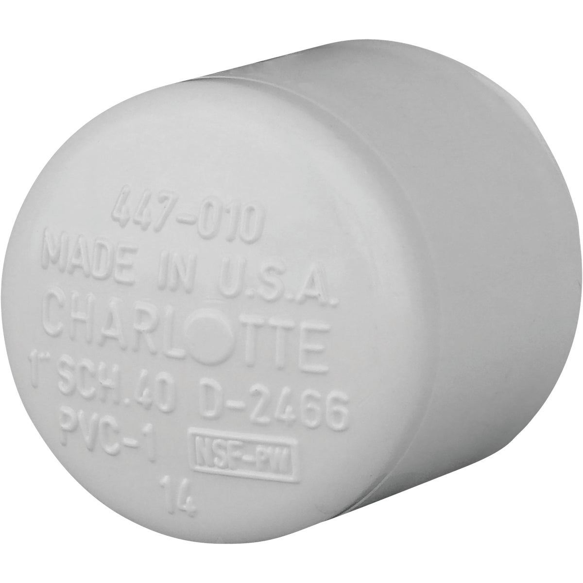 1" PVC SCH40 SLIP CAP - 30158 by Genova Inc