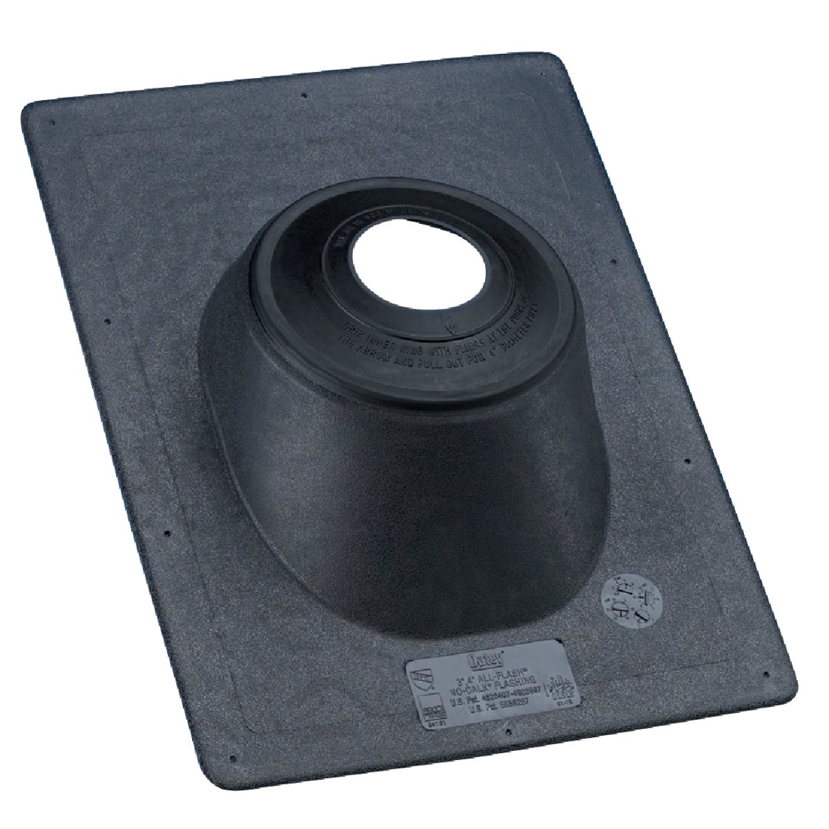 3" PLASTIC ROOF FLASHING - 11890 by Oatey Scs
