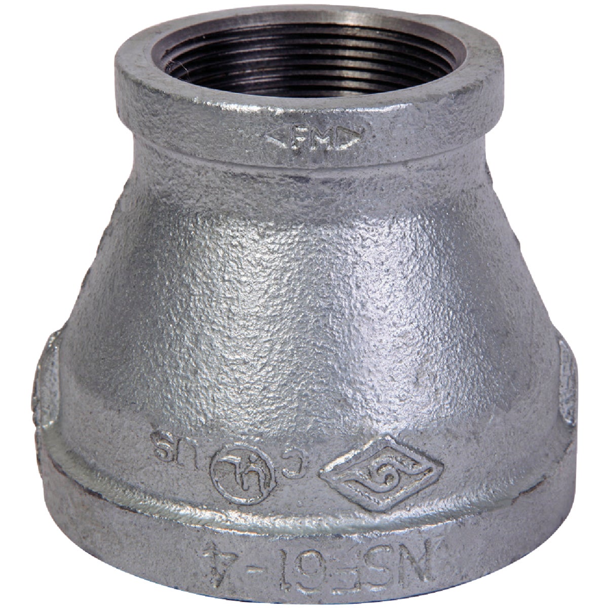 1-1/2X1-1/4GALV COUPLING - 511-376BG by Mueller B K