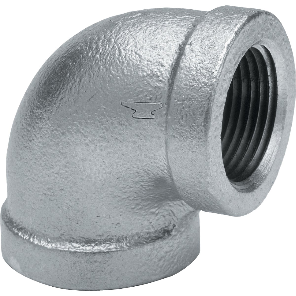 3/8" 90D GALV ELBOW
