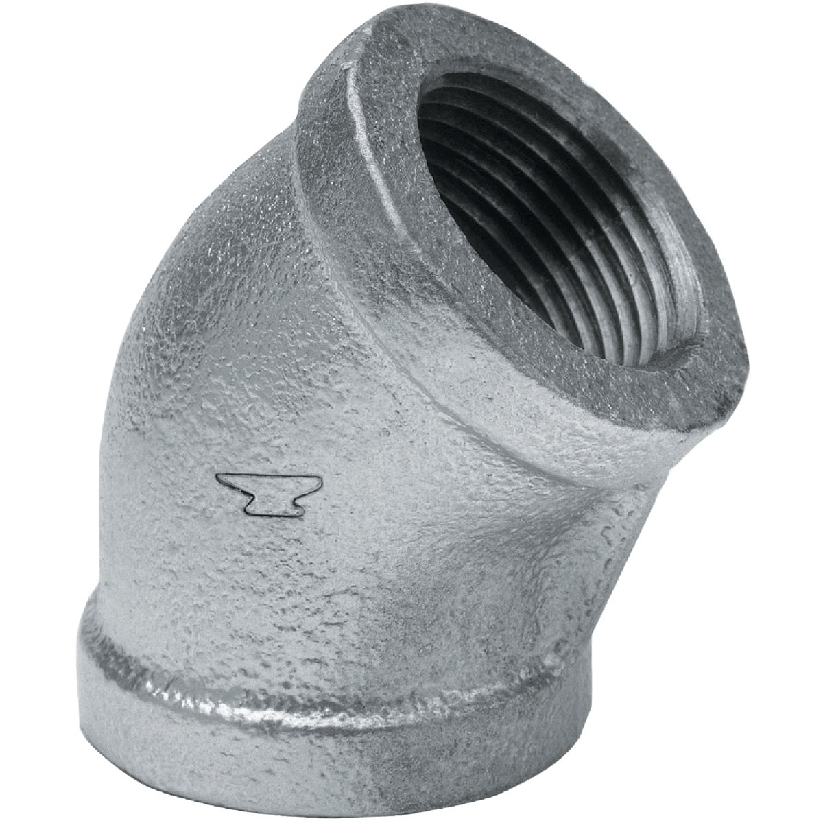 1" 45D GALV ELBOW