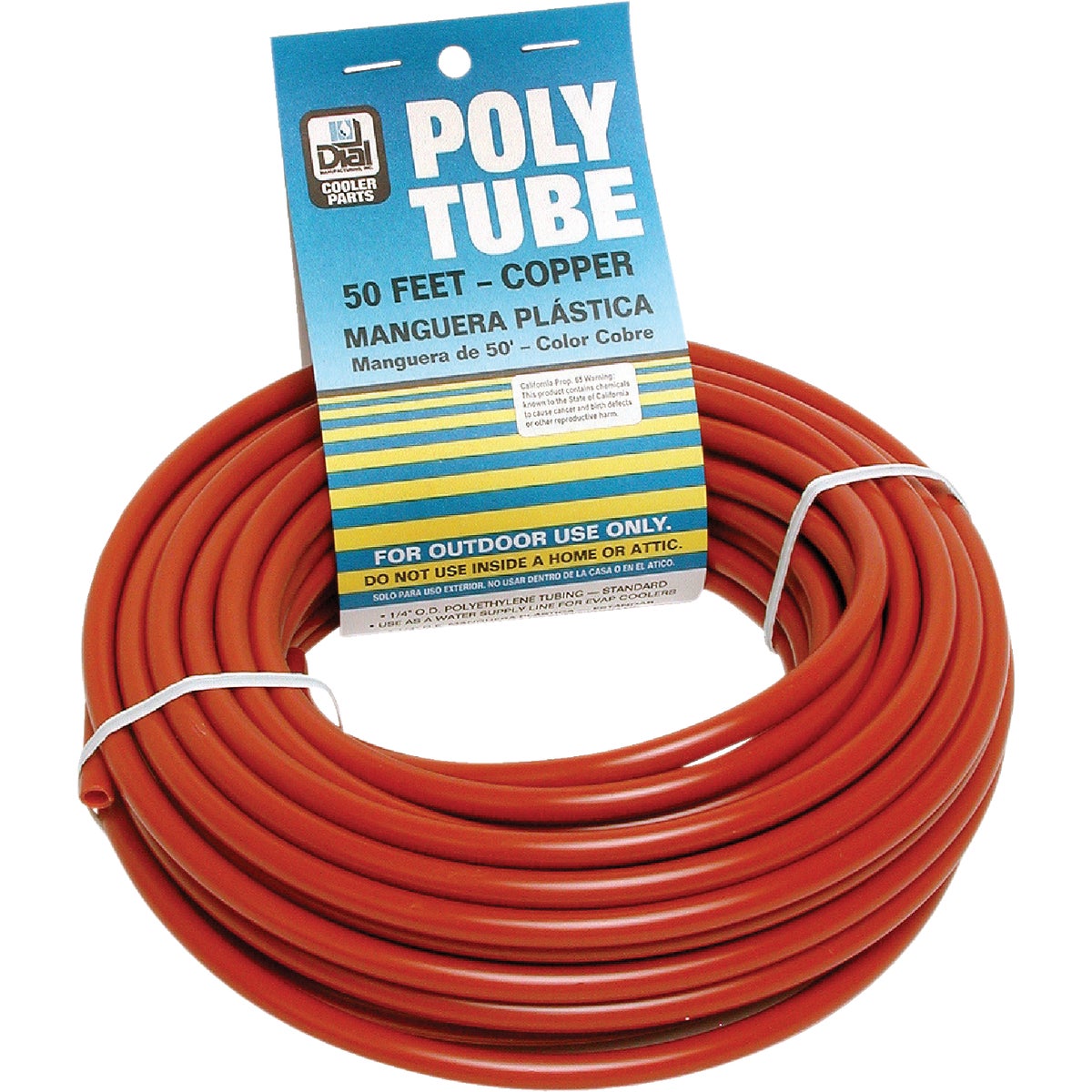 1/4"X50' COPPR POLY TUBE - 4299 by Dial Manufacturing