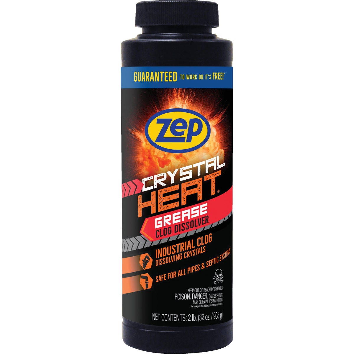 CRYSTL HEAT DRAIN OPENER - ZUCRY2 by Zep Enforcer Inc