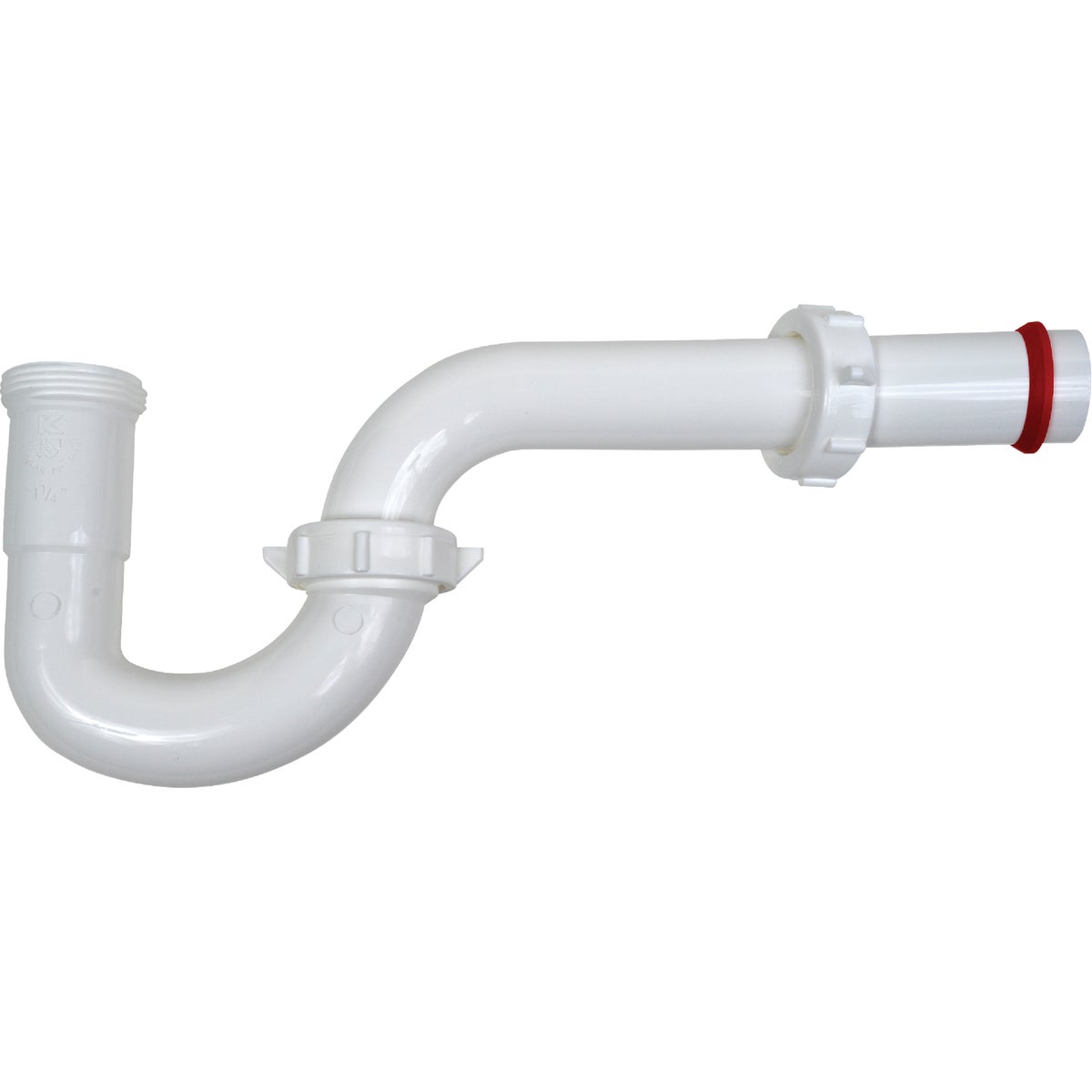 1-1/4 WHT PLASTIC P-TRAP - 200WK by Plumb Pak/keeney Mfg