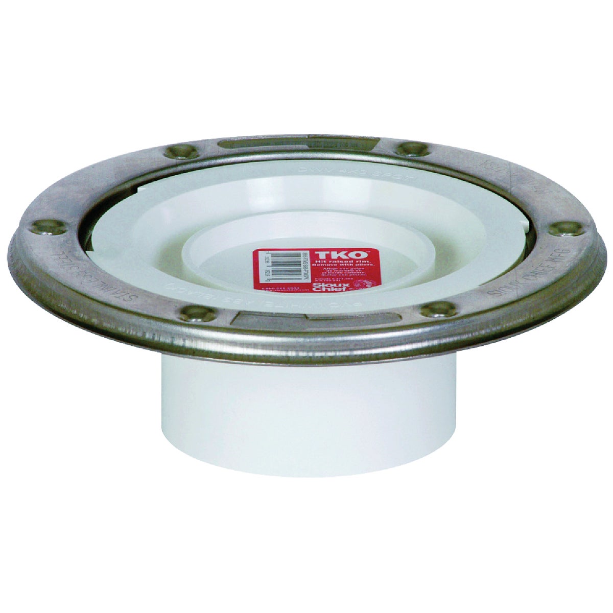 3"SPG K/0 SS PVS FLANGE - 886-PTMS by Sioux Chief Mfg