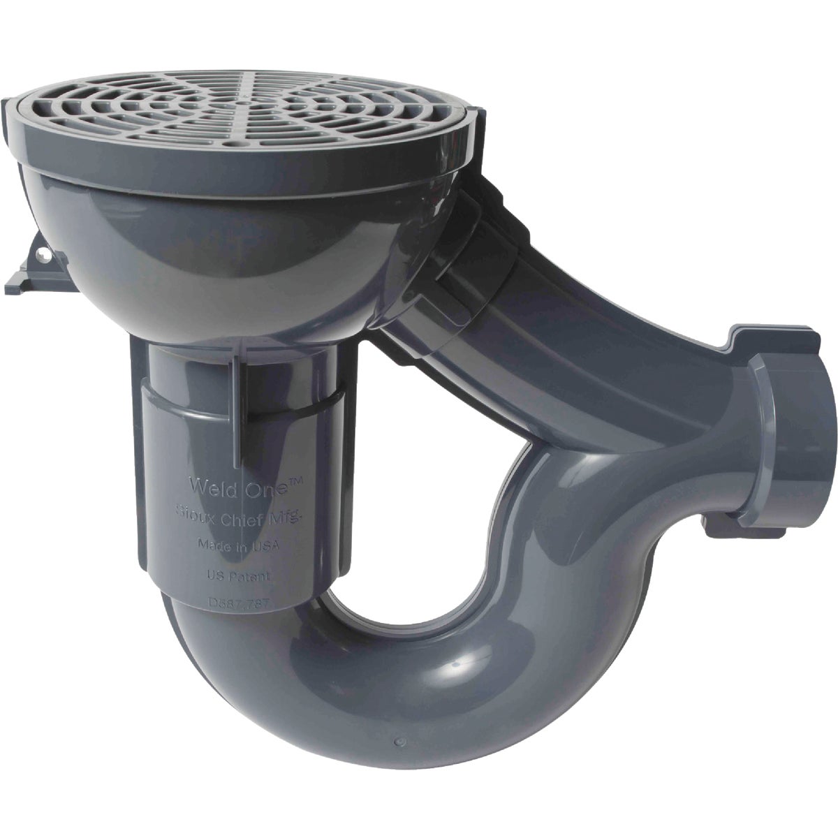 PVC TRAP &amp; FLOOR DRAIN - 800-PPK by Sioux Chief Mfg