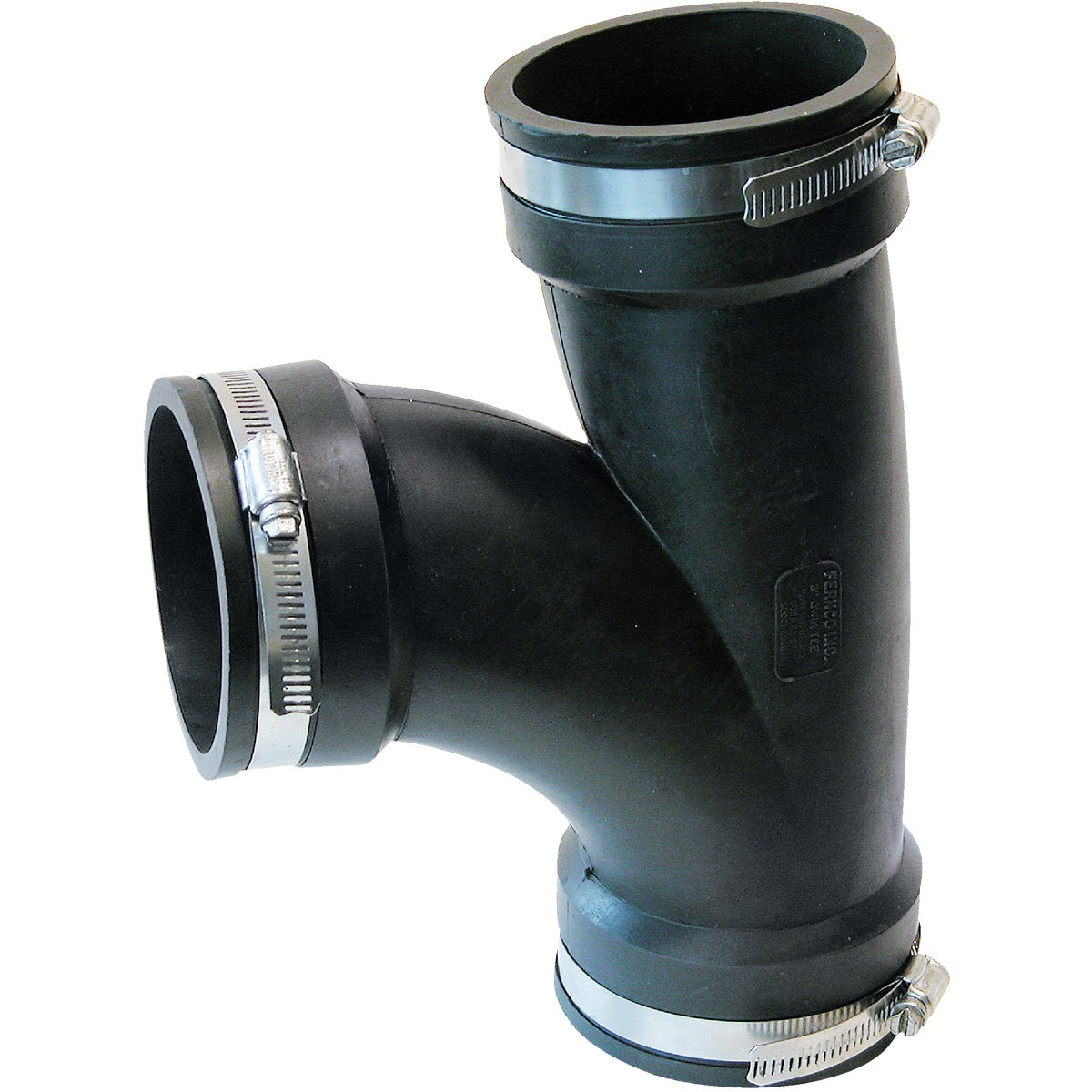 4" FLEXIBLE REPAIR TEE - PQT-400 by Fernco Inc