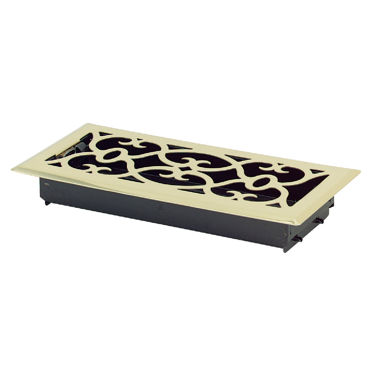 4X10 PBRASS FLR REGISTER - AMFRPBV410 by Greystone Home Prod