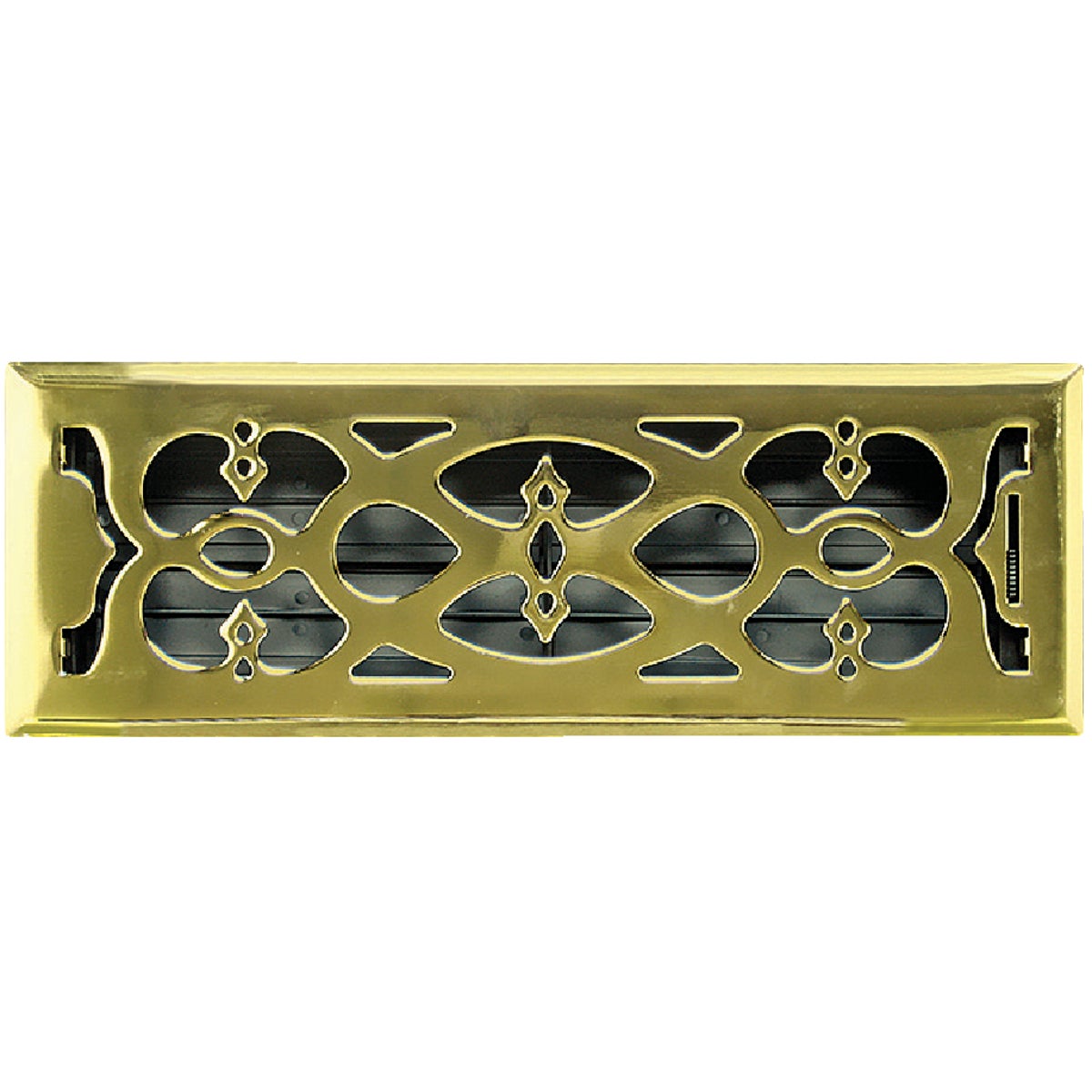 4X12 PBRASS FLR REGISTER - AMFRPBV412 by Greystone Home Prod