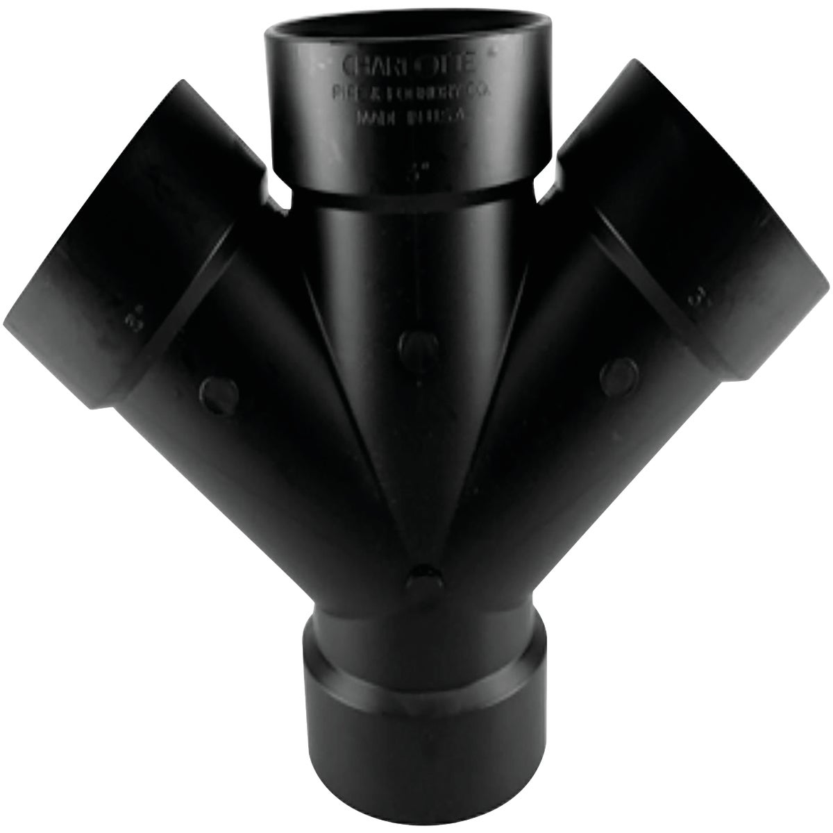 2" ABS DOUBLE WYE - 83420 by Genova Inc  Abs