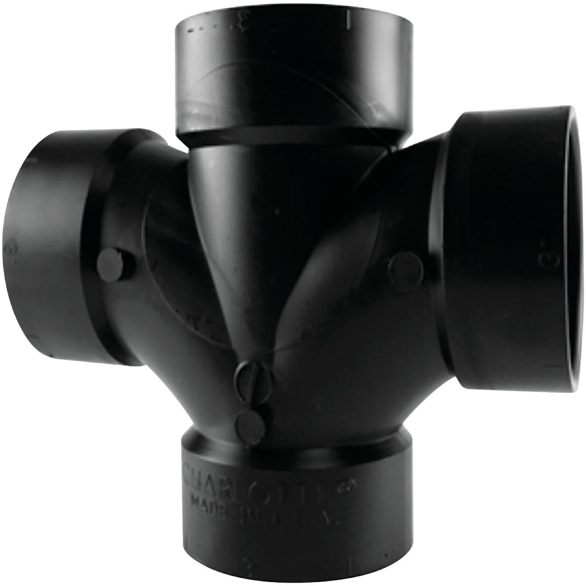 3" ABS DBLE SANITARY TEE - 83530 by Genova Inc  Abs