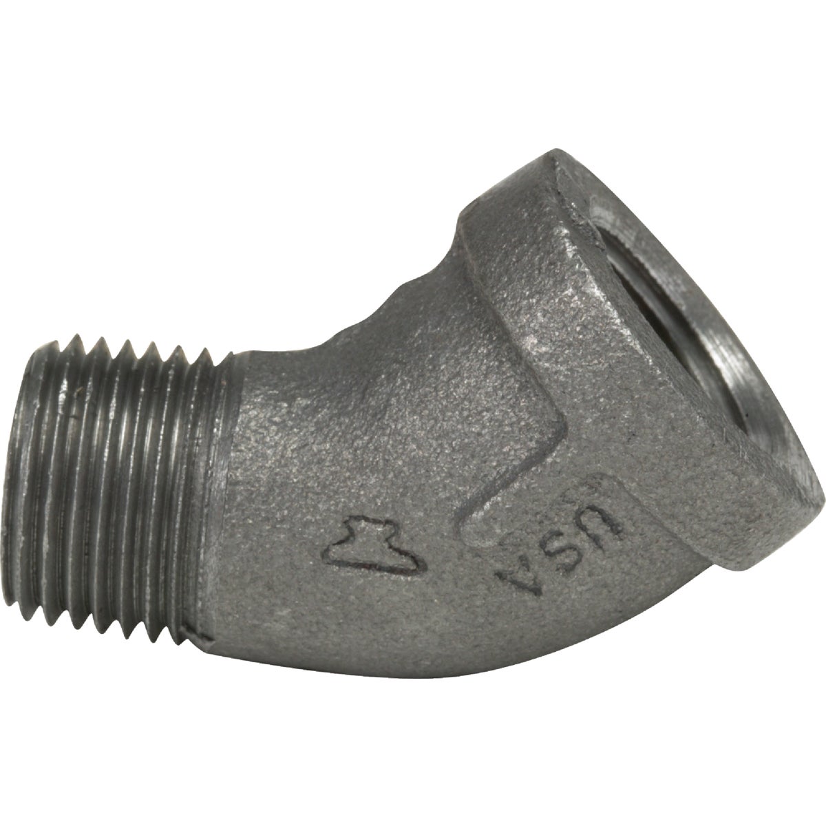 1" 45D BLK ST ELBOW - 8700128302 by Anvil International