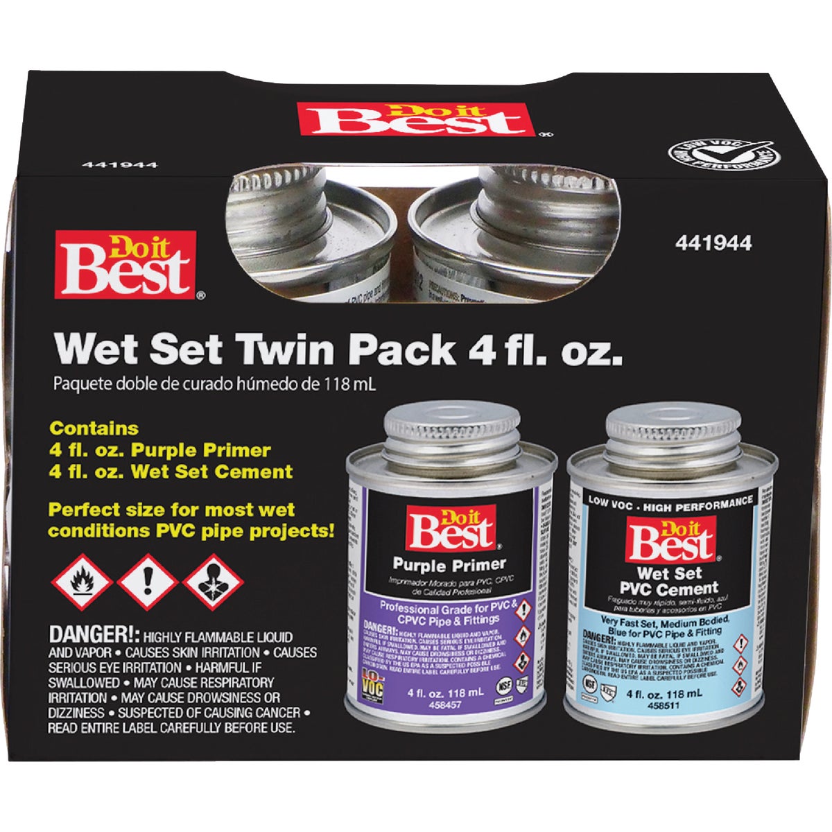 2PK 4OZ WETSET/PRIMER - 019552 by Wm H Harvey Co