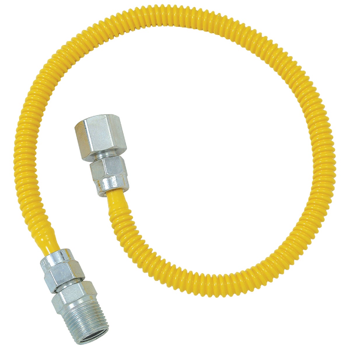3/8X48 GAS CONNECTOR - CSSL54-48P by Brass Craft