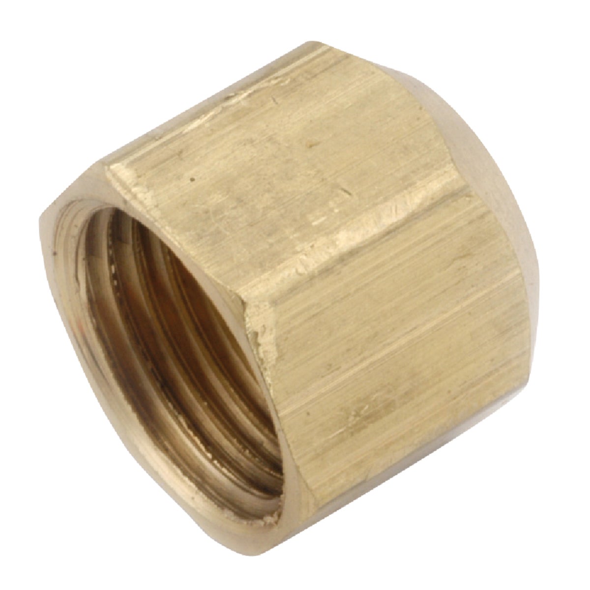3/8" FINE THRD FLARE CAP - 54840-06 by Anderson Metals Corp