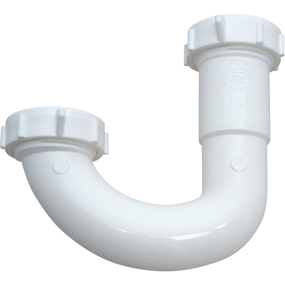 1-1/4 WHT PLASTIC J-BEND - 10200WK by Plumb Pak/keeney Mfg