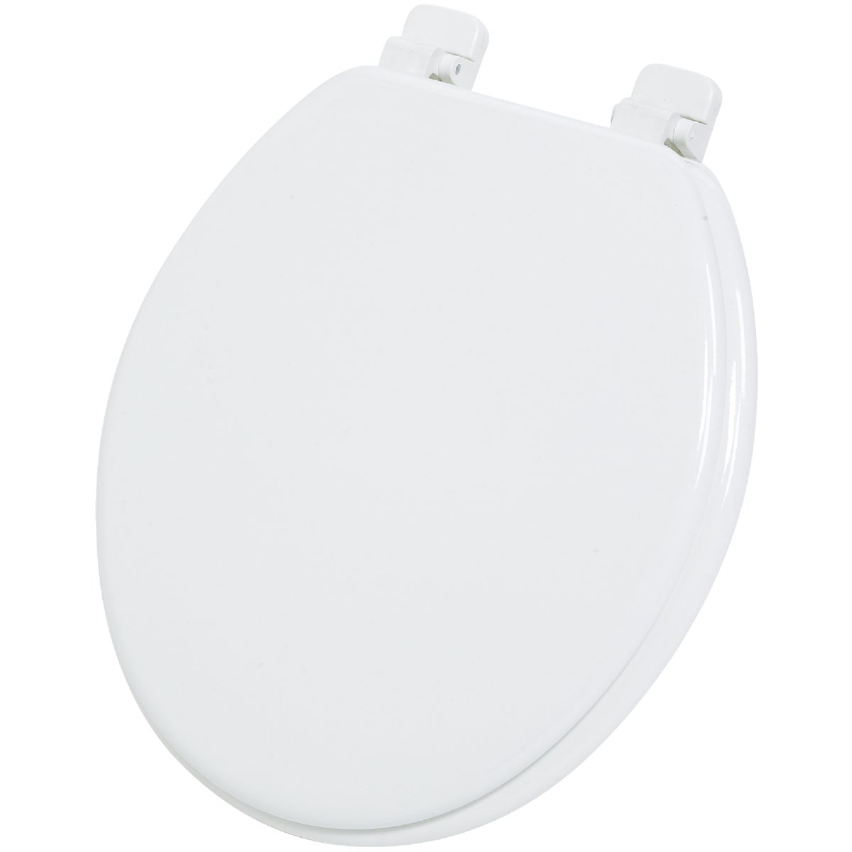 WHITE ROUND WOOD SEAT - WMS-17-B-W by Do it Best