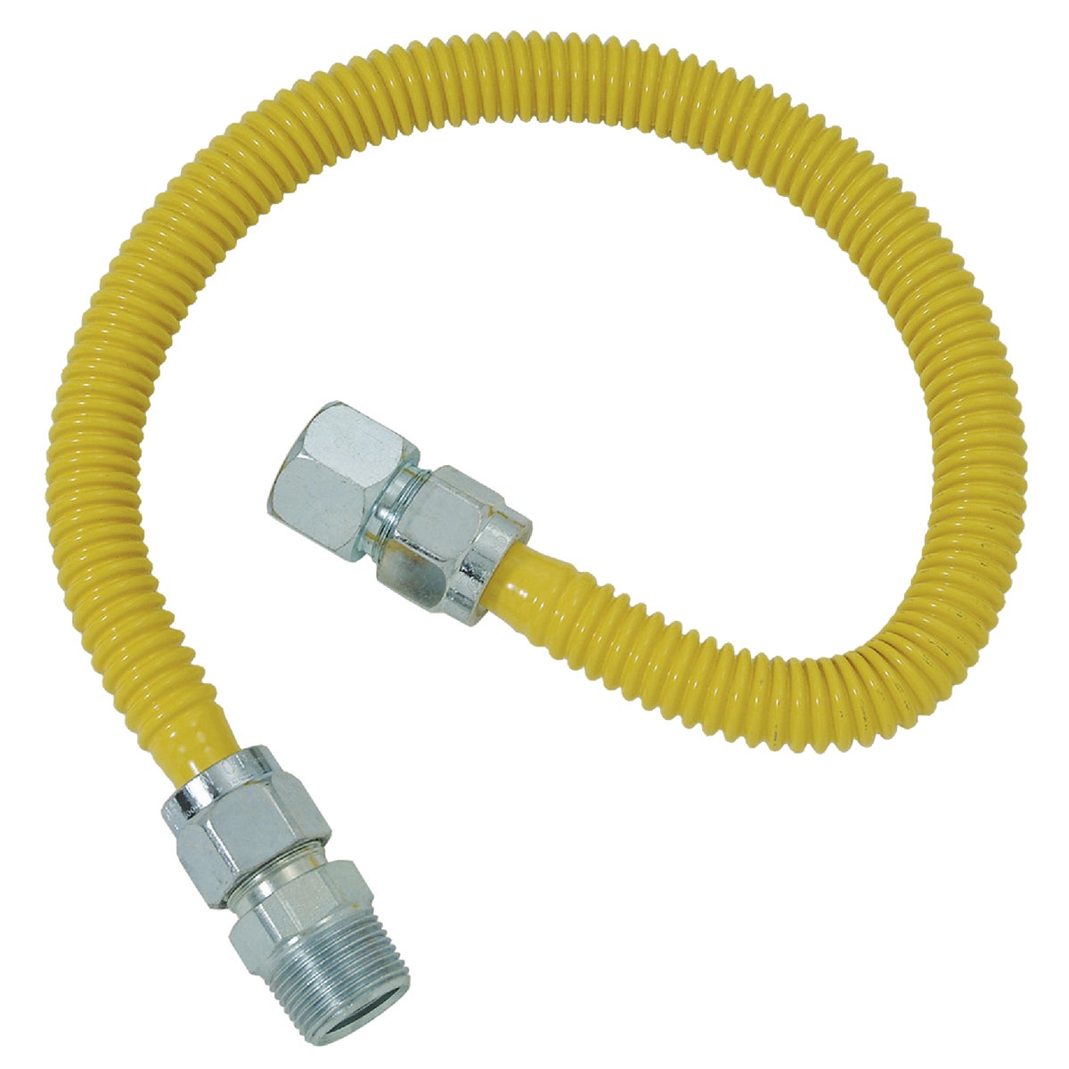 5/8X24 GAS CONNECTOR - CSSC21-24P by Brass Craft