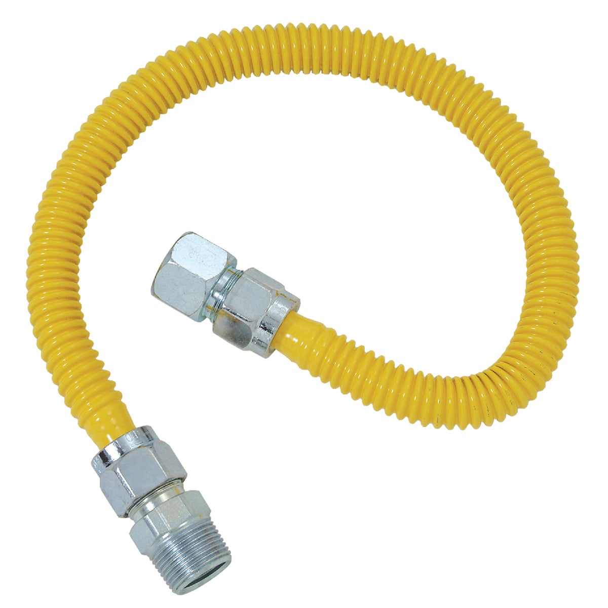 5/8X48 GAS CONNECTOR - CSSC21-48P by Brass Craft