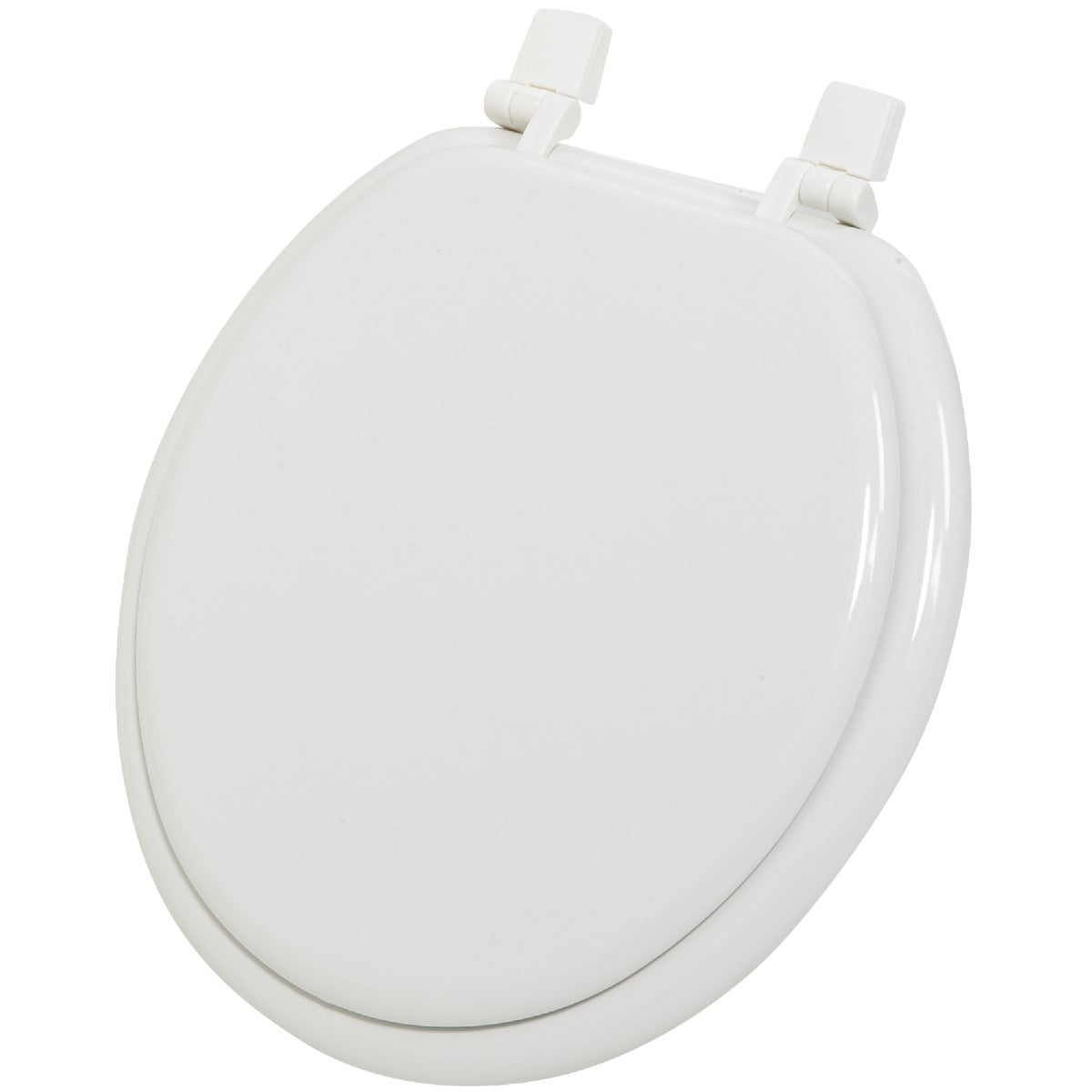WHITE ROUND WOOD SEAT - WMS-17-R1 by Do it Best