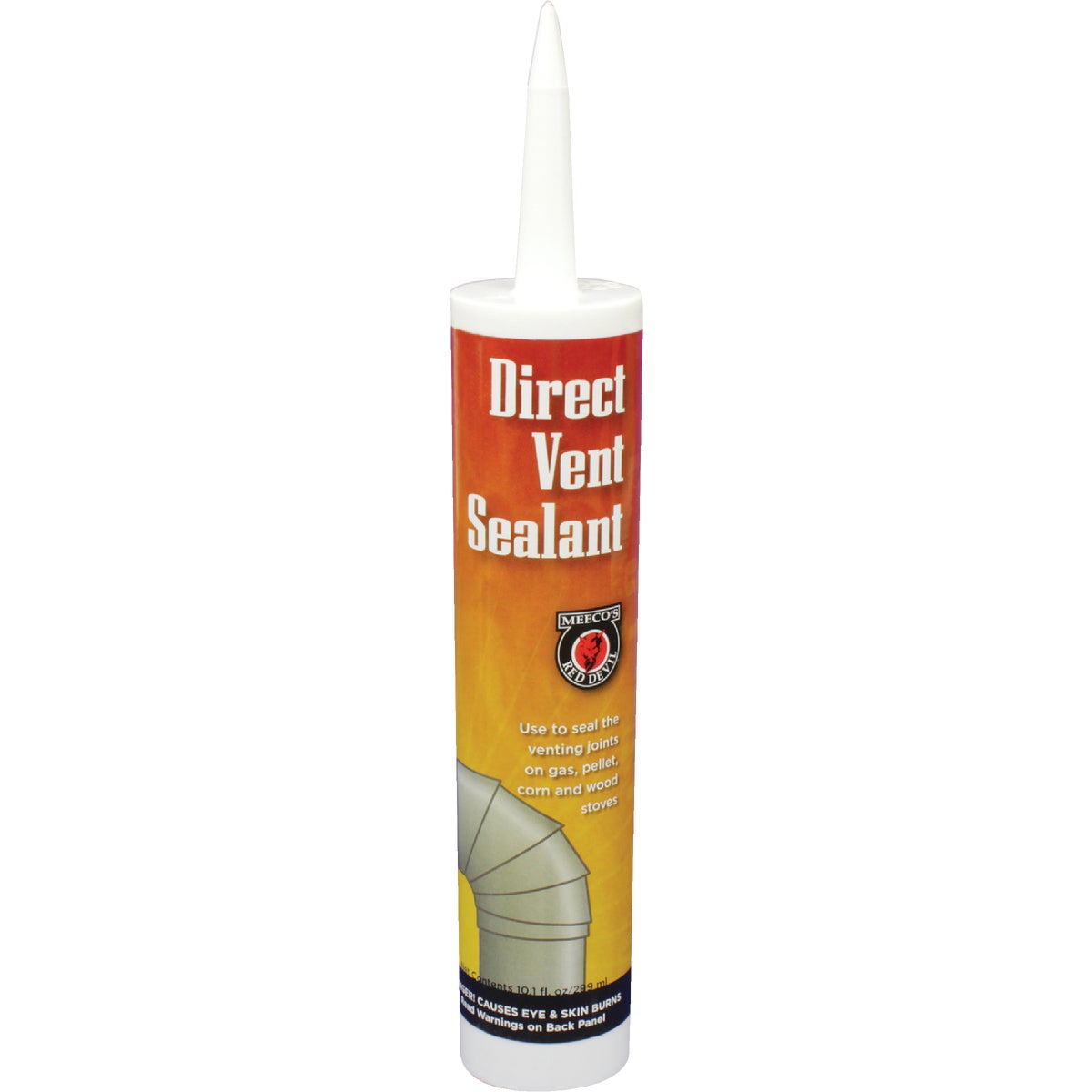 BLK DIRECT VENT SEALANT - 615 by Meeco Mfg