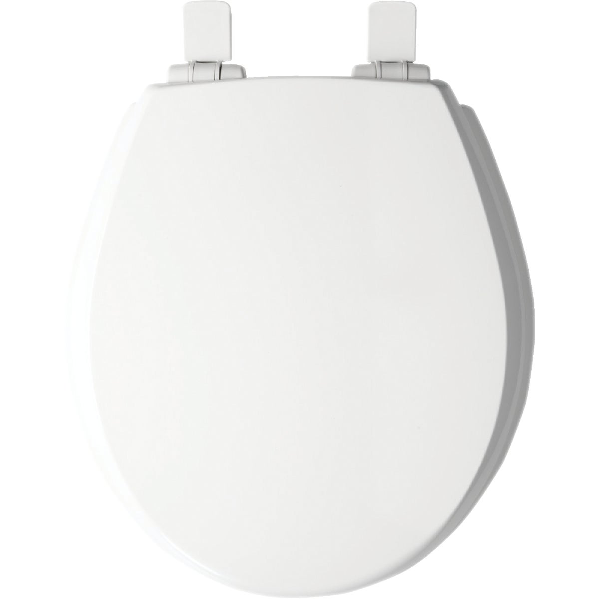 WHT RND WOOD TOILET SEAT - 48E2-000 by Bemis Mfg