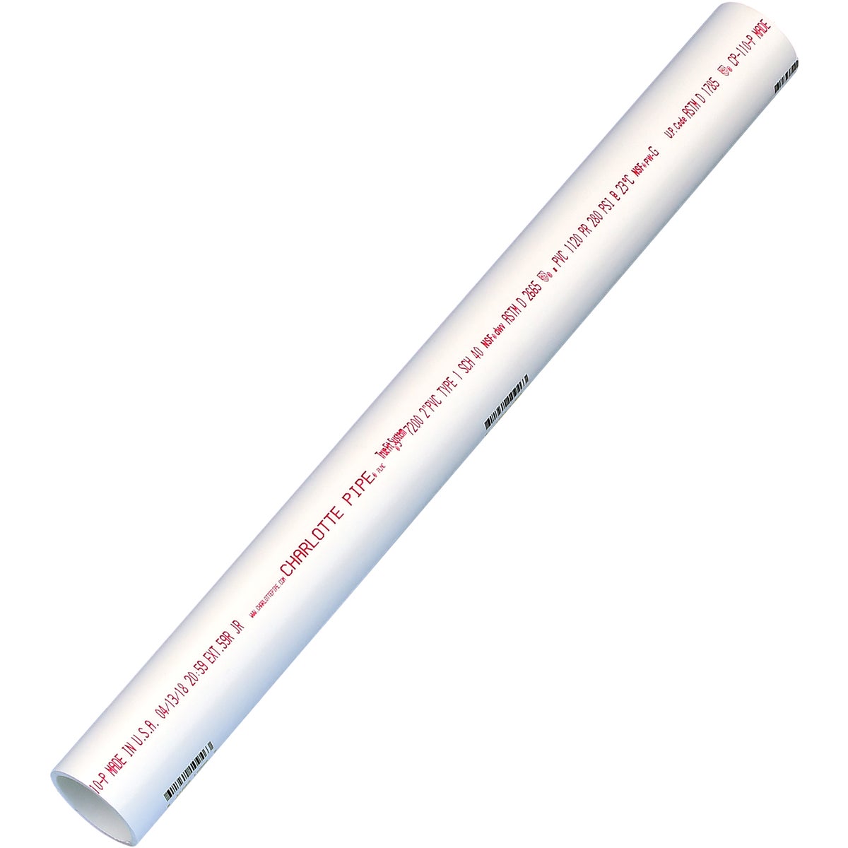 2X2 DWV 40 PVC PIPE - 700212 by Genova Inc