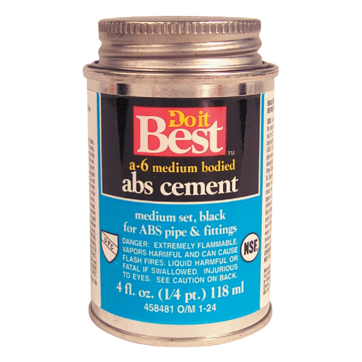 1/4PINT ABS CEMENT - 018502 by Wm H Harvey Co