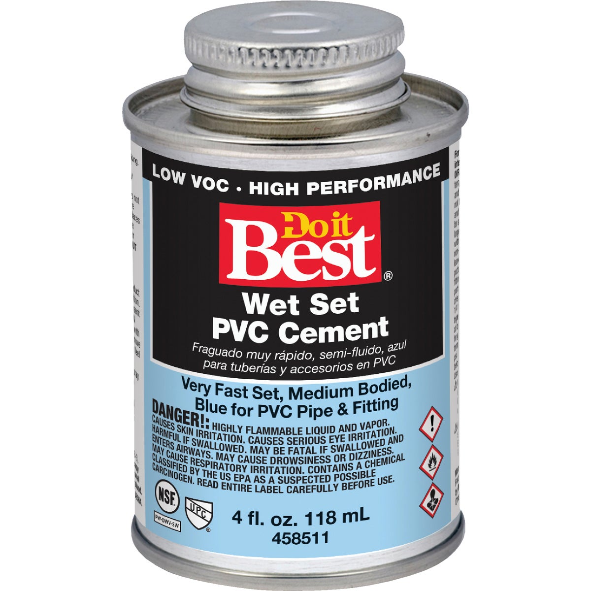 1/4PINT WET SET CEMENT - 018404 by Wm H Harvey Co