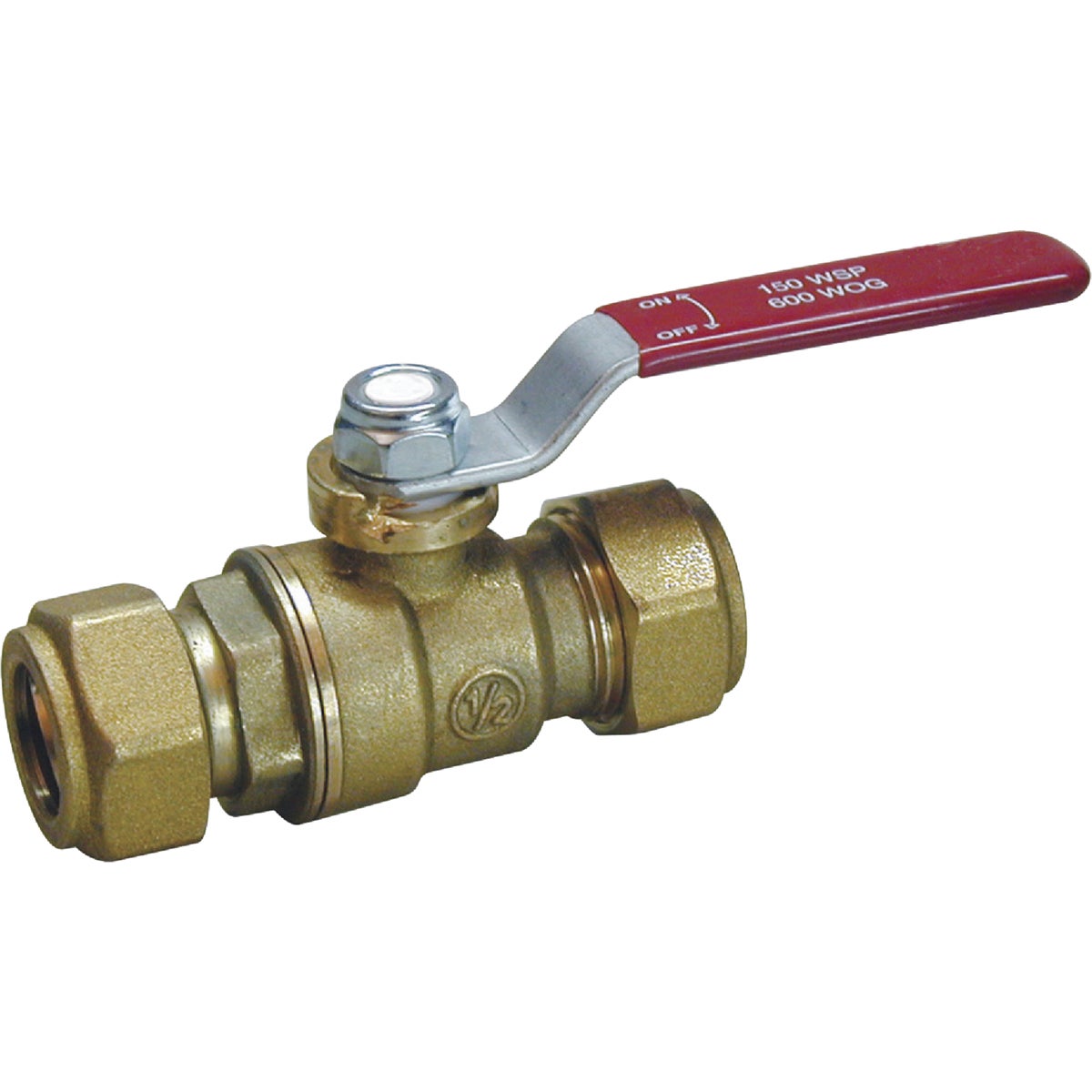 3/4" COMP BALL VALVE - 107-024NL by Mueller B K