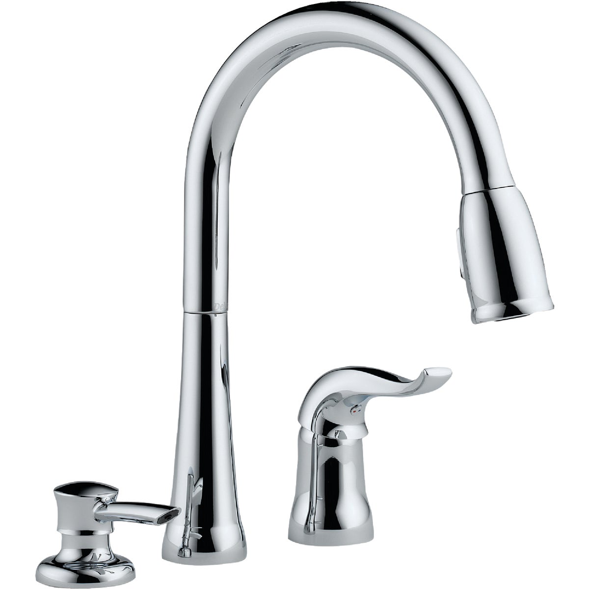 1H CH PD KITCHEN FAUCET - 16970-SD-DST by Delta Faucet Co